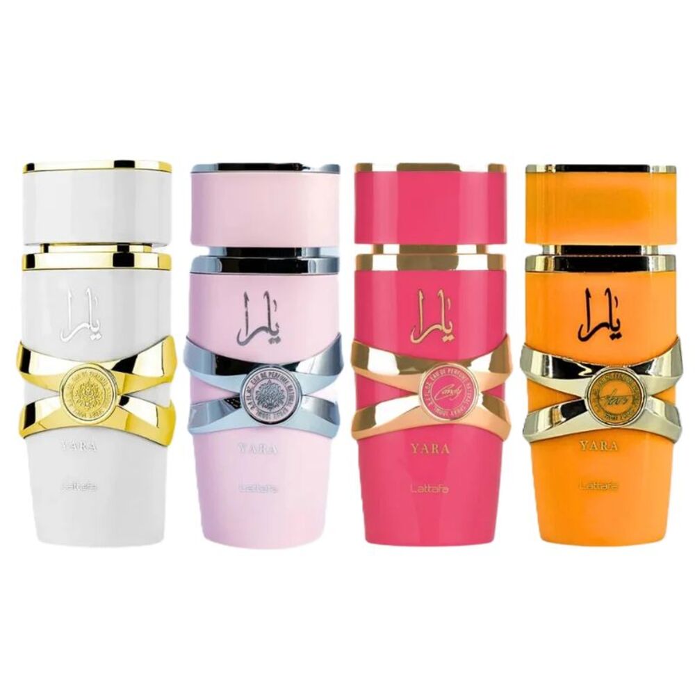 Lattafa Yara Collection Women EDP Spl(Yara+Moi+Yara Tous+Yara Candy) 4×5ml-New